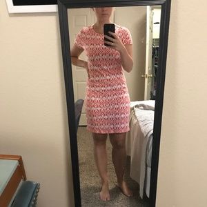 Orange Pattern Dress